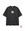 SNEAKER HEAD ROUND NECK TSHIRT - BLACK