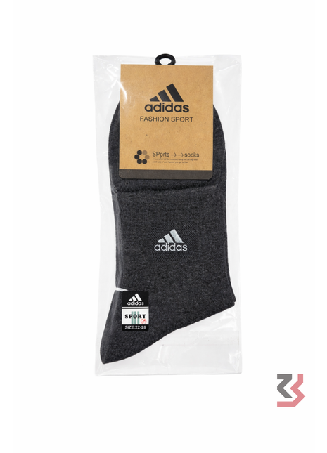 Adidas Sport Crew Socks - Dark Grey